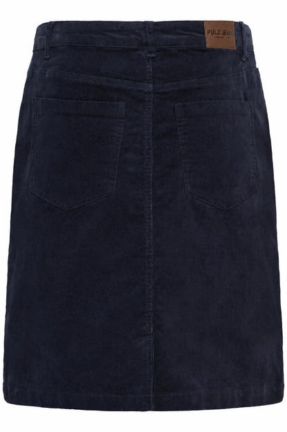 Pulz Sally Skirt Dark Saphire