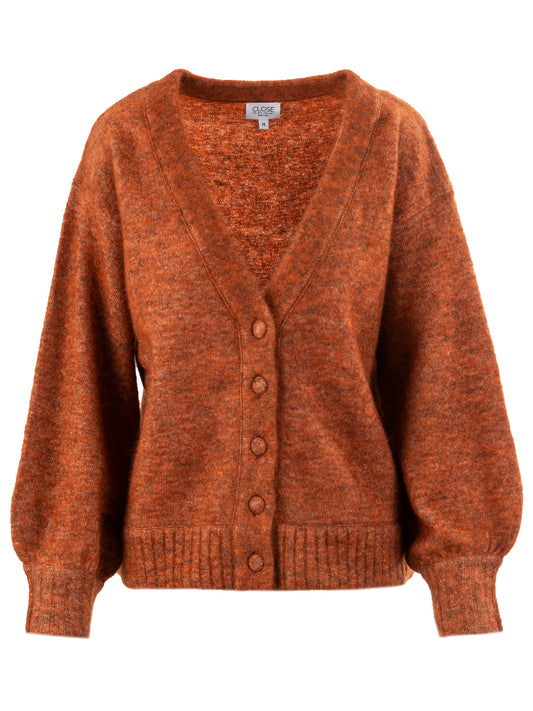 Close to my Heart Sally Cardigan Orange Jam