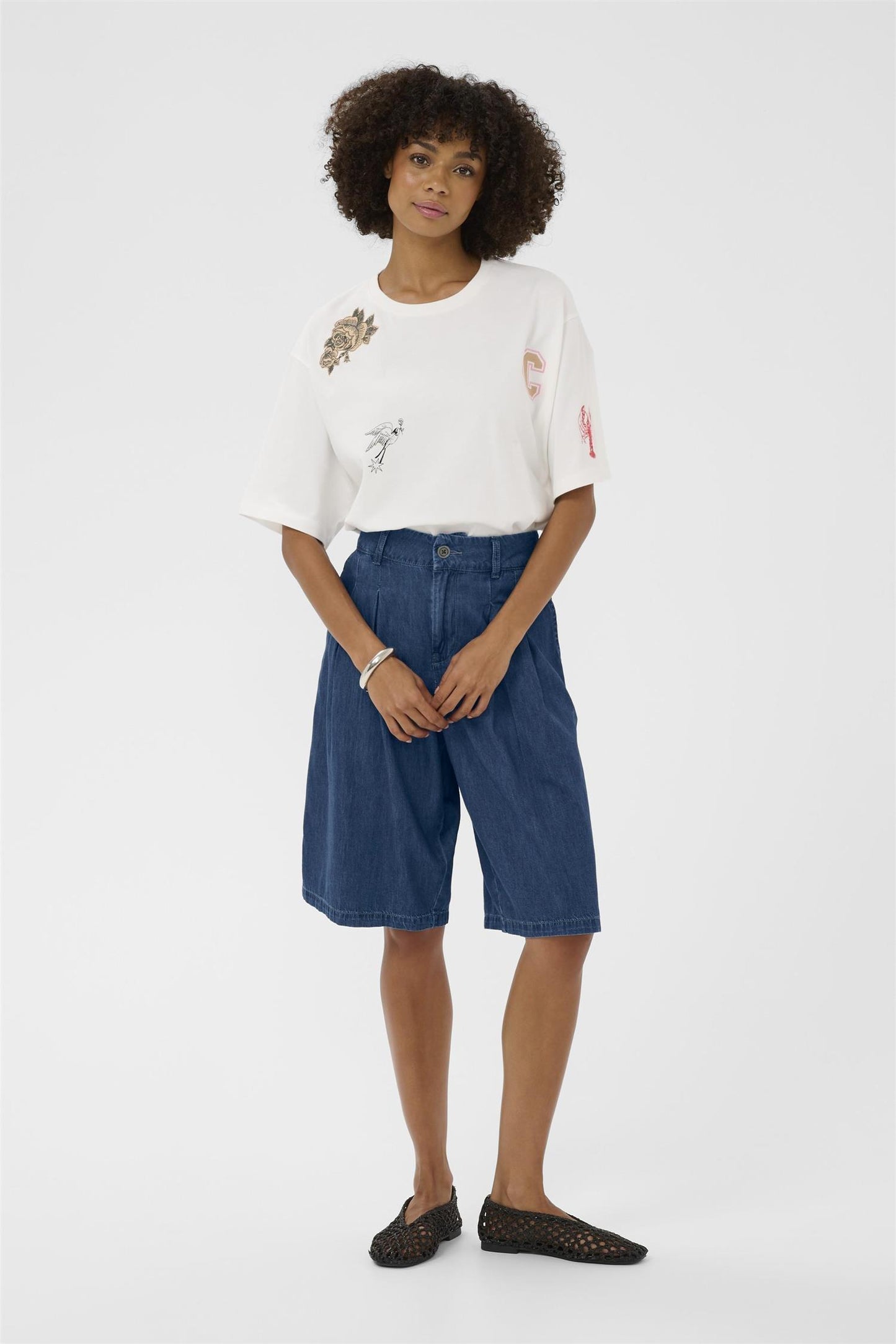 Culture Lava Arpa City Shorts Dark Blue