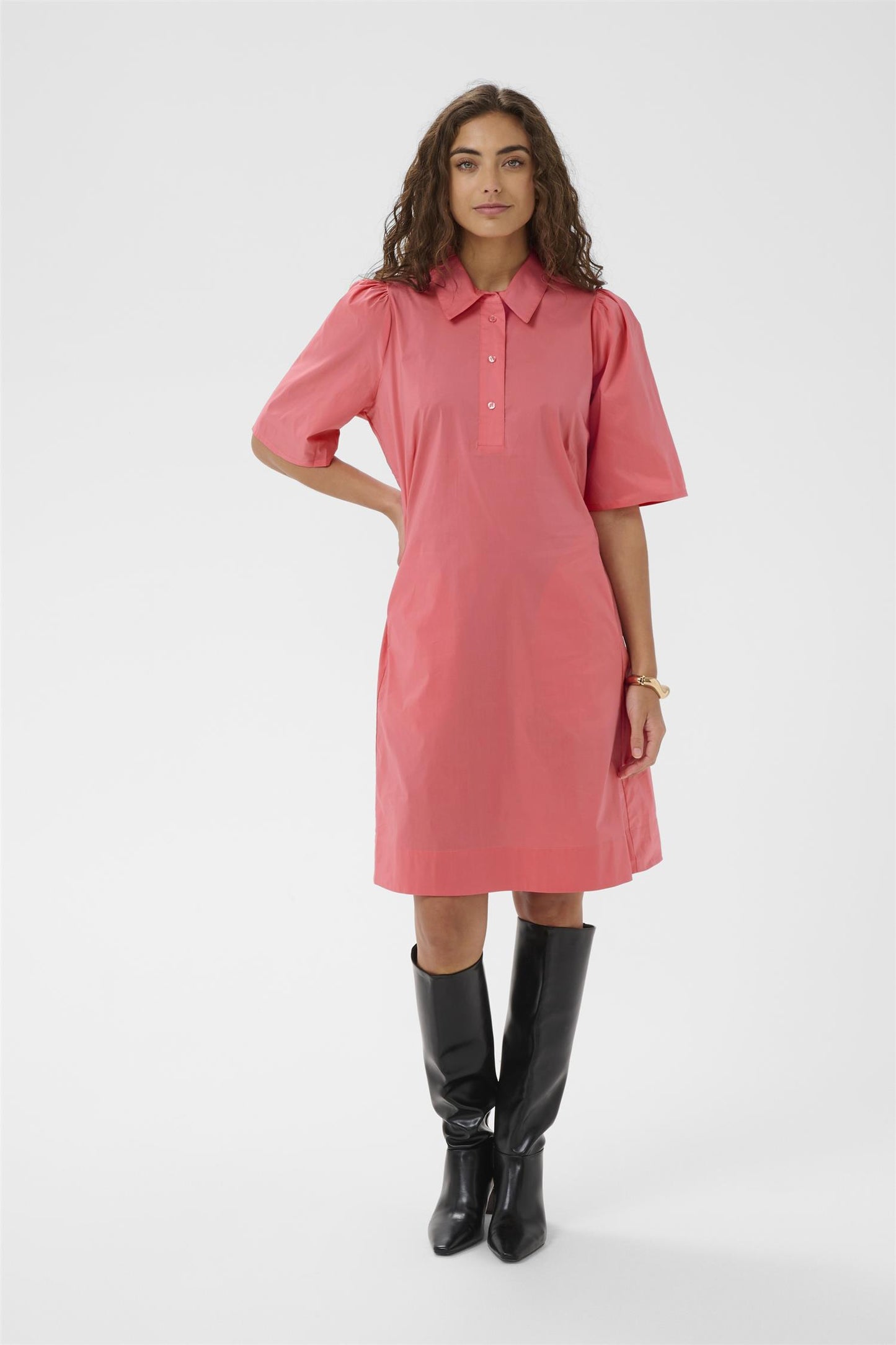 Culture Malue Antoinett Short Dress Sugar Coral