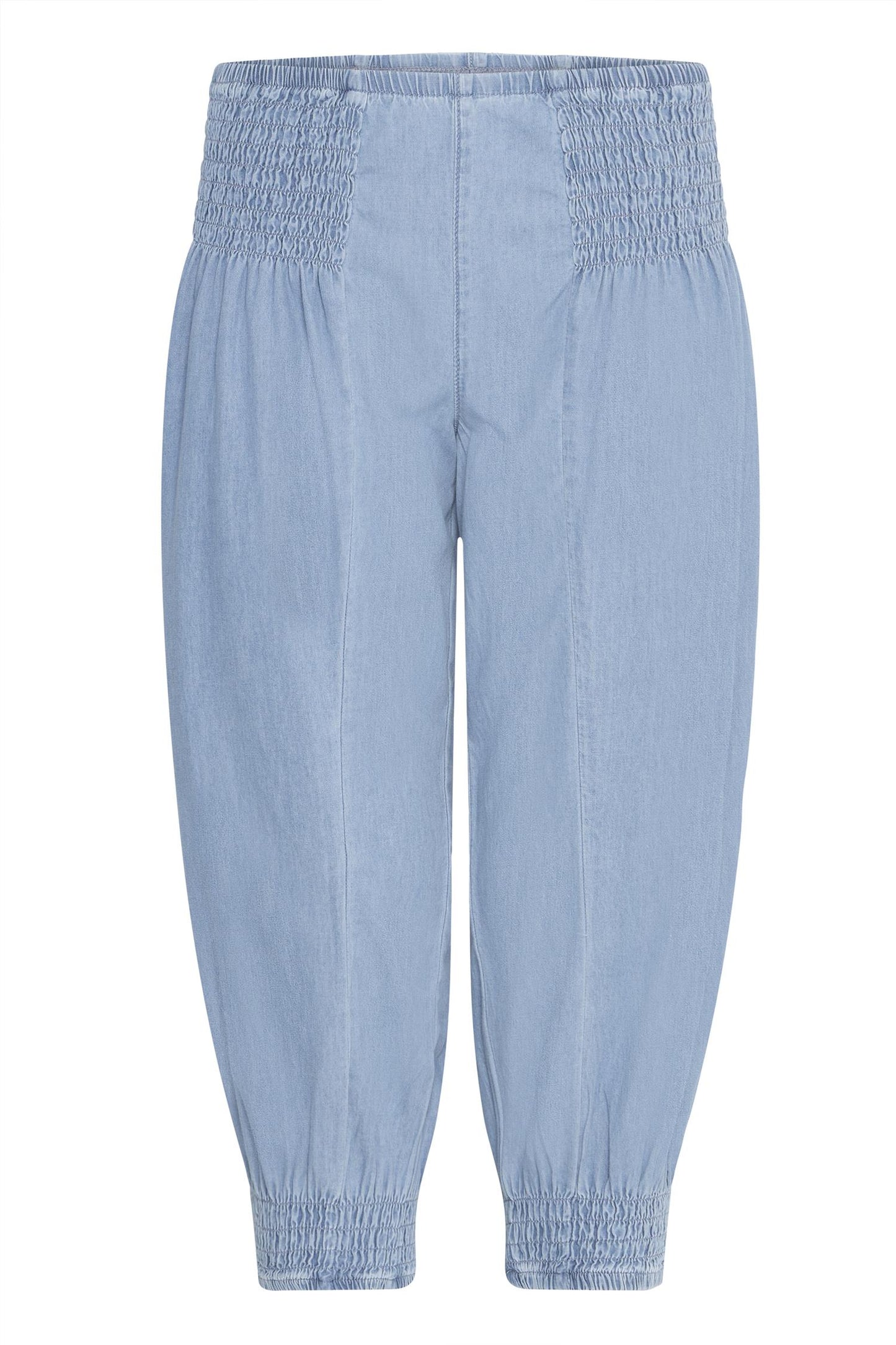 Pulz Jill Denim Capri Light Blue
