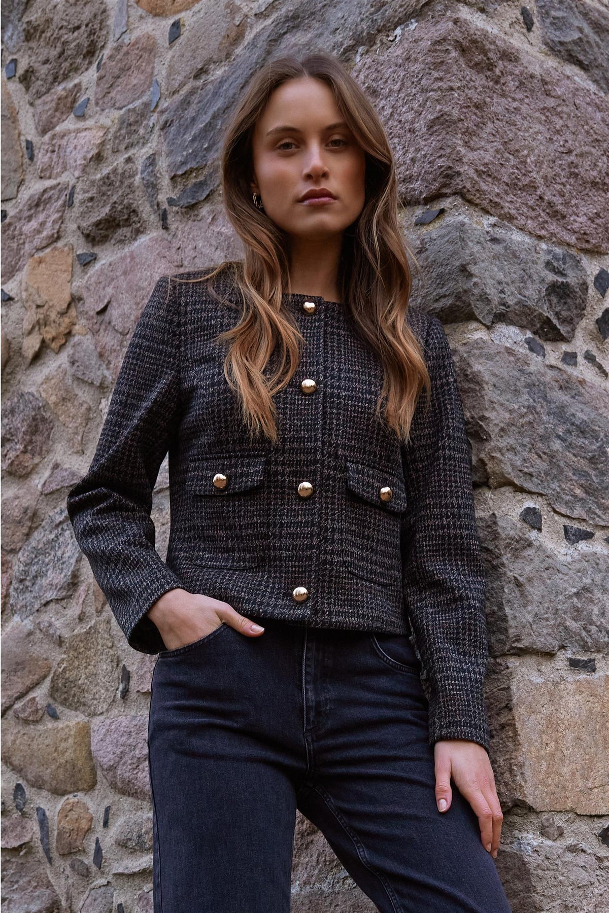Rue de Femme Yoko Blazer Black