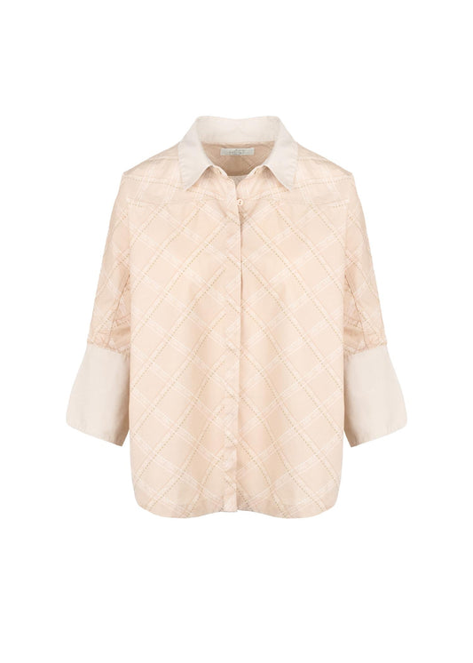 HÉST Arya Printed Shirt Humus