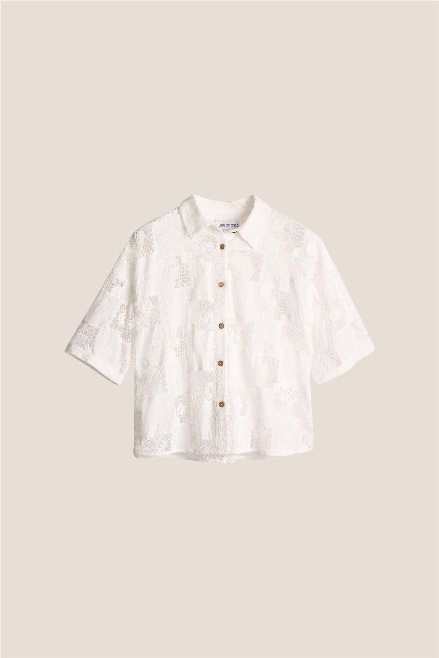 Line of Oslo Resort Lace White