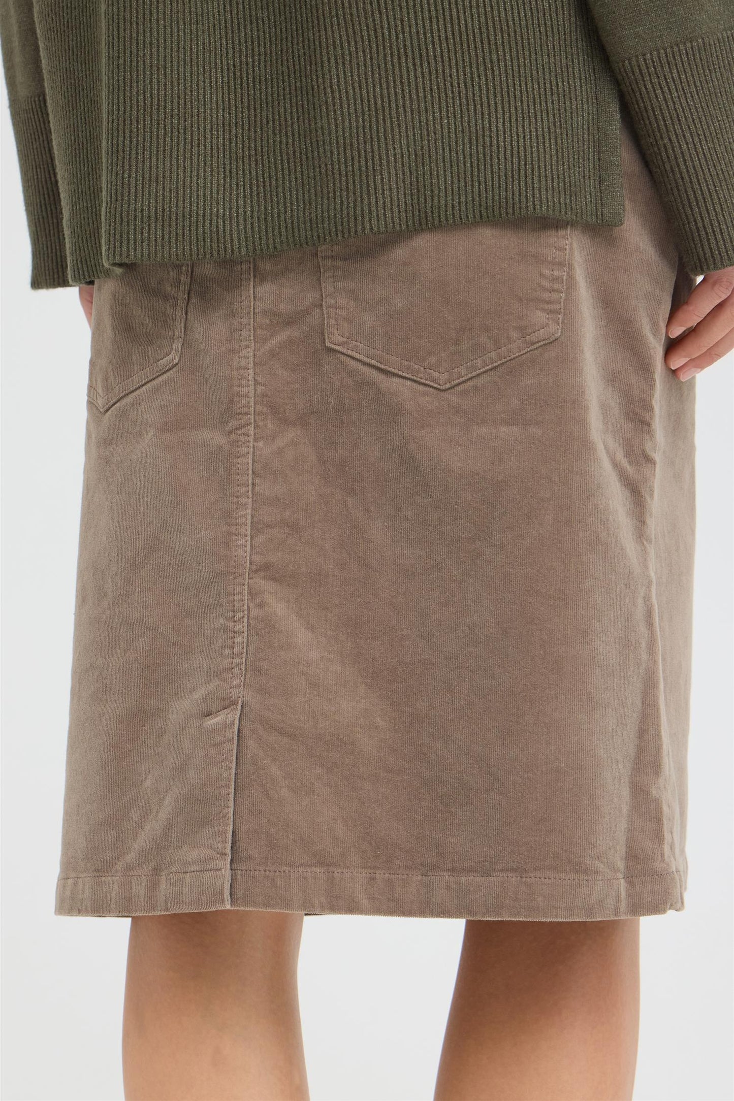 Pulz Sally Skirt Walnut