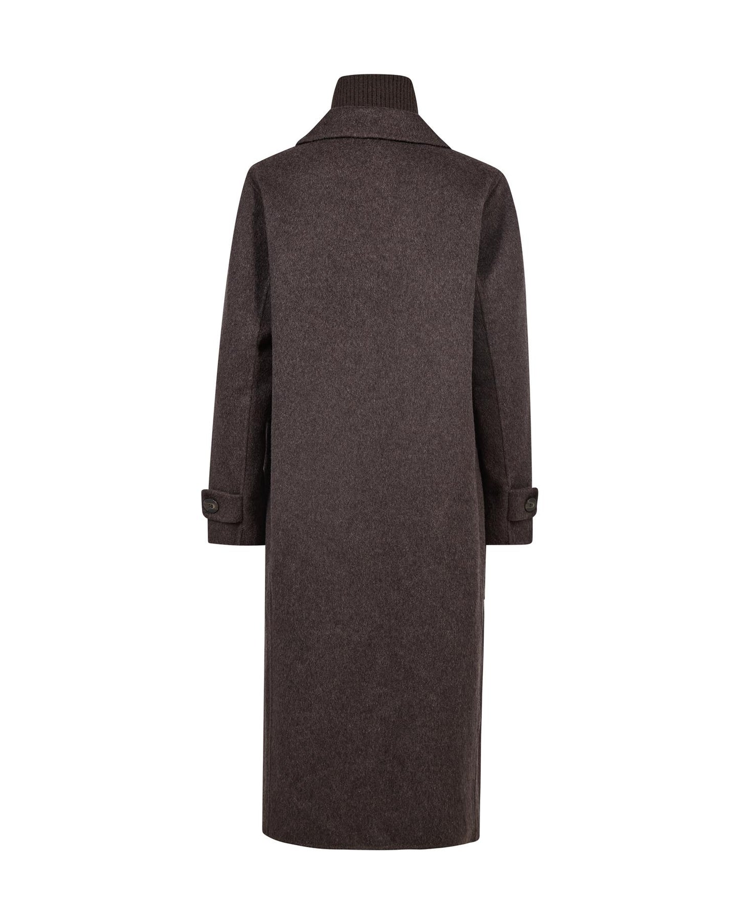 Mos Mosh Alva Loisa Mock Neck Coat Delicioso