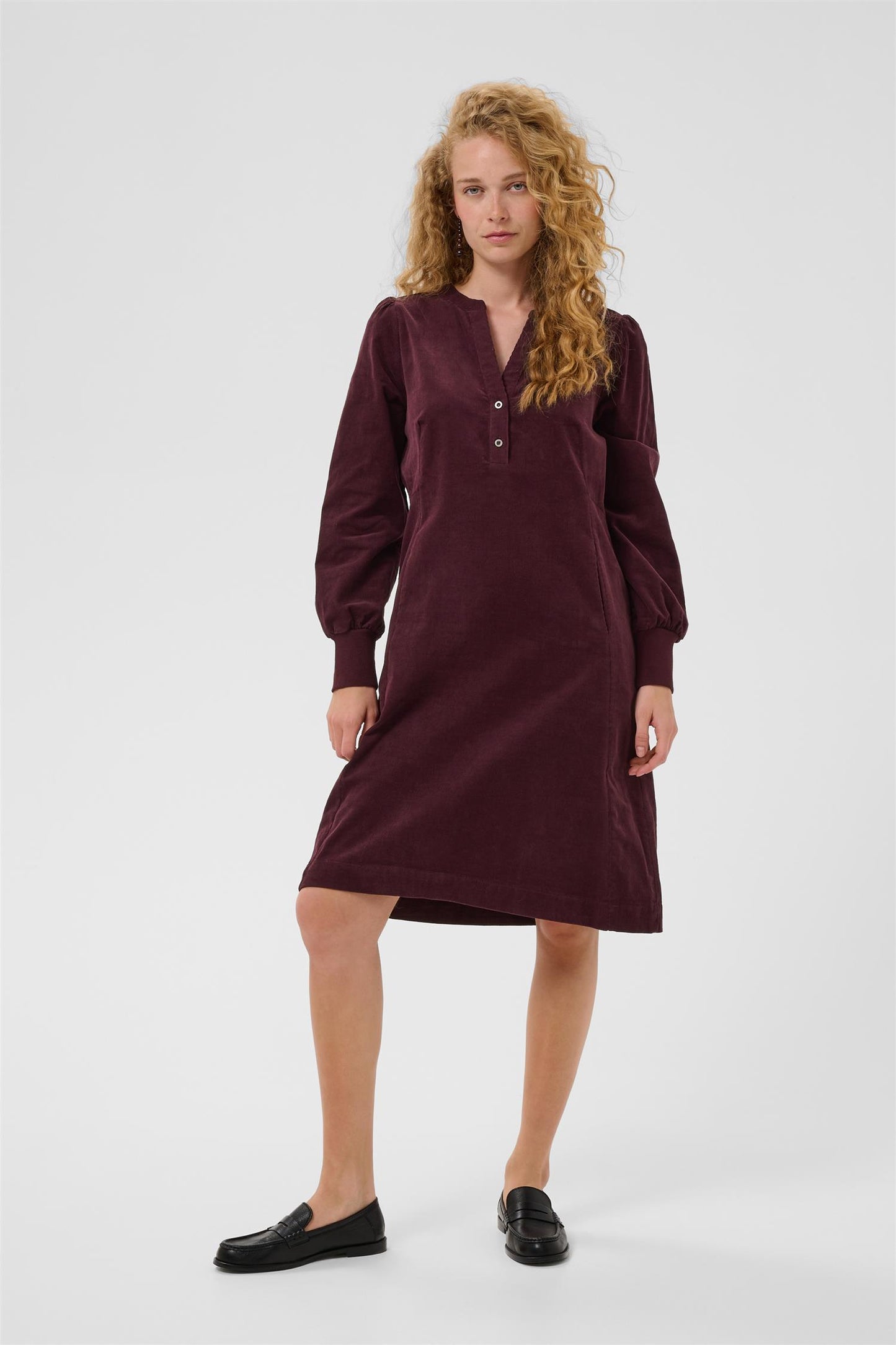 Culture Ula Rhaena LS Dress Winetasting