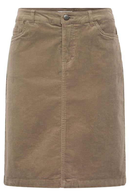 Pulz Sally Skirt Walnut