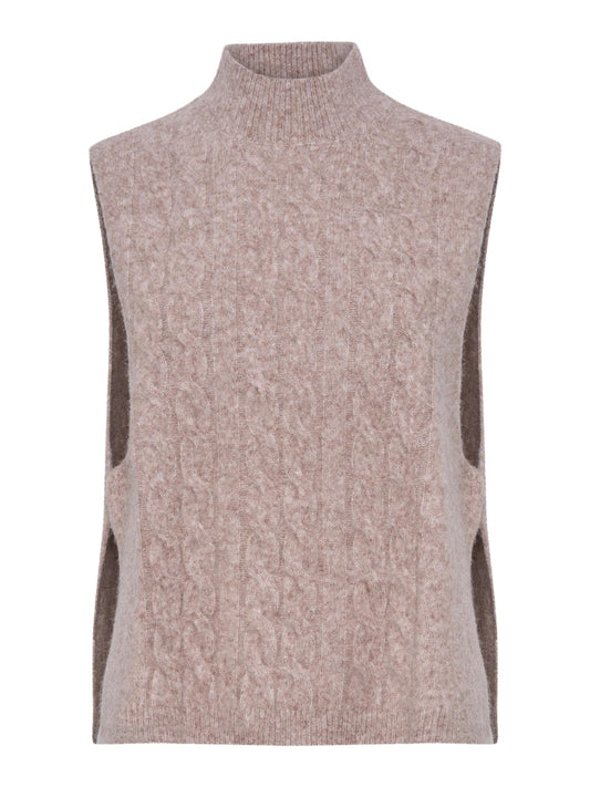 Ane Mone Perfect Waistcoat Cappuchino