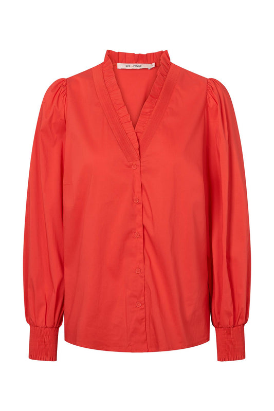 Rue de Femme New Calix Shirt Mars Red