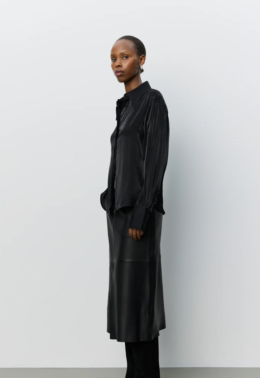 Sofie Schnoor Izabell Frill Sleeve Shirt Black