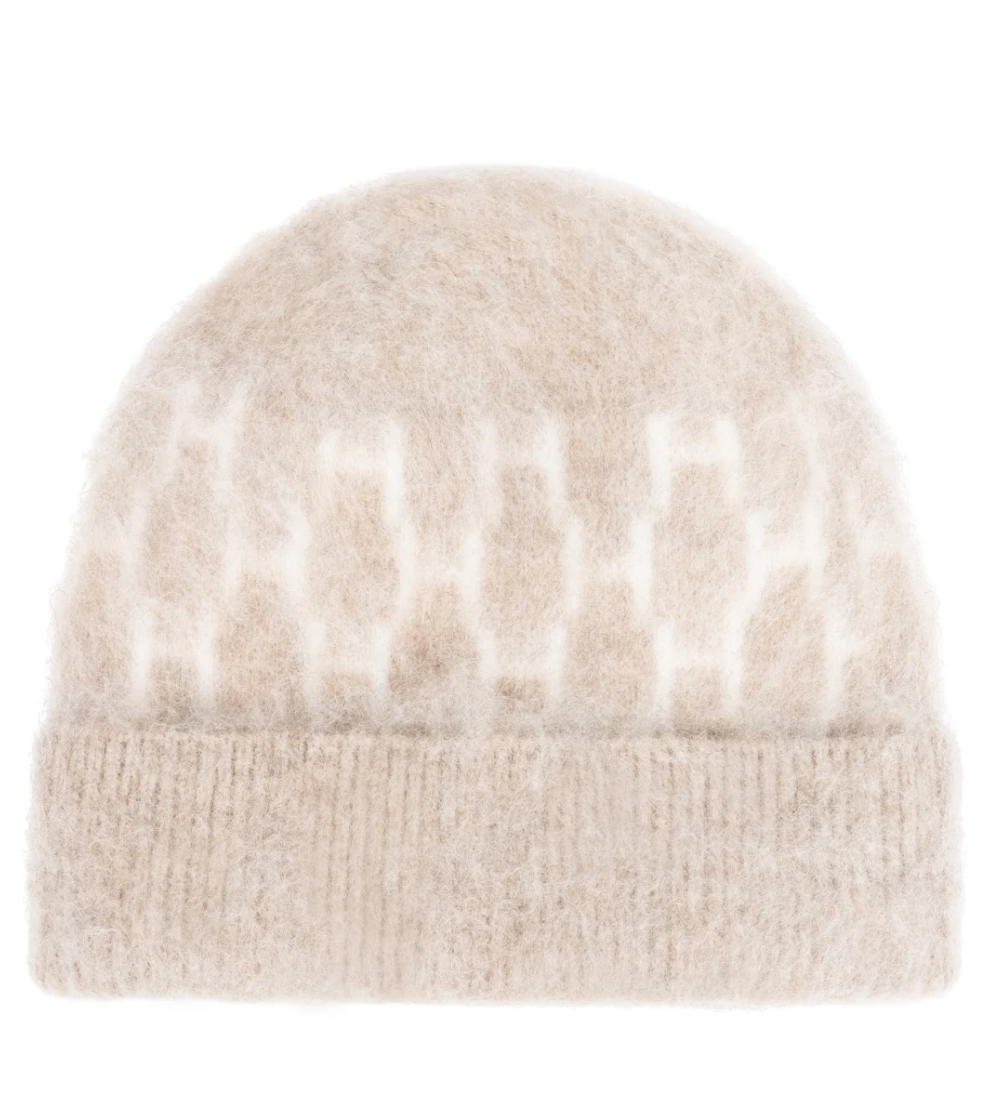 HÉST Gera Beanie Light Brown Melange