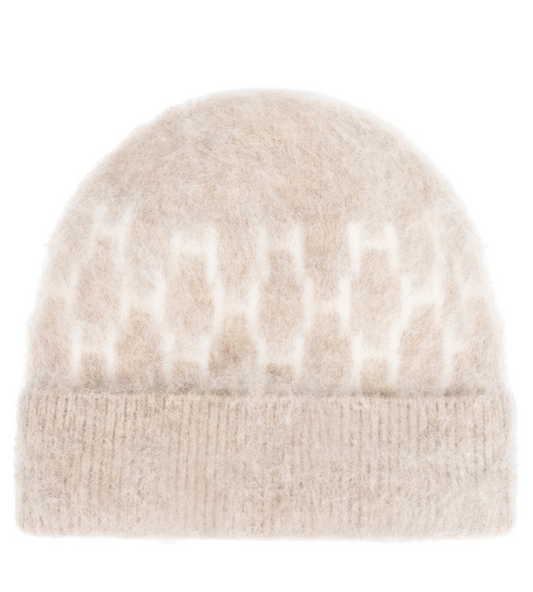HÉST Gera Beanie Light Brown Melange