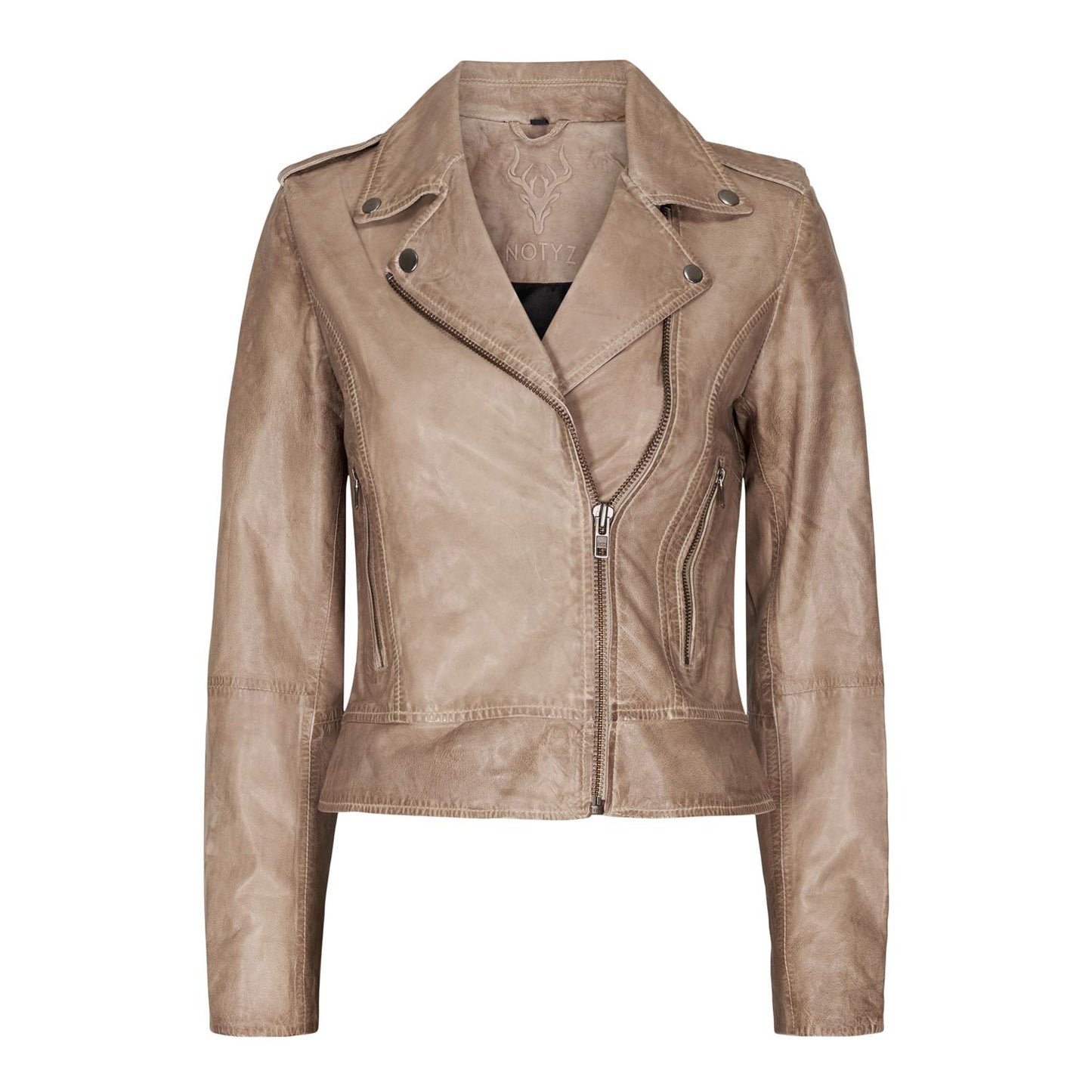 Notyz Biker Jacket Pure Beige