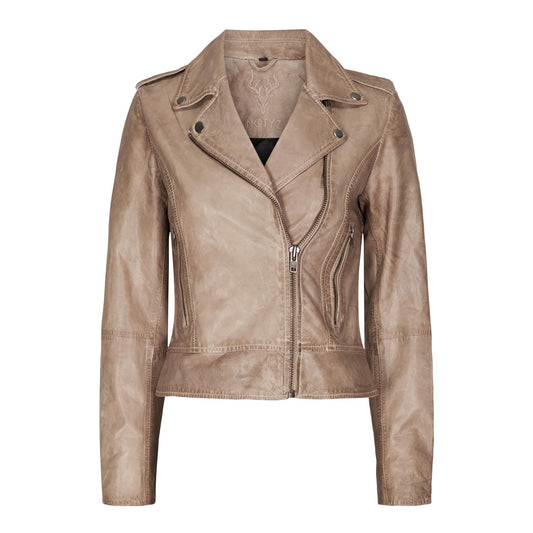 Notyz Biker Jacket Pure Beige