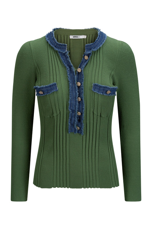 Katrin Uri LA Pullover Green