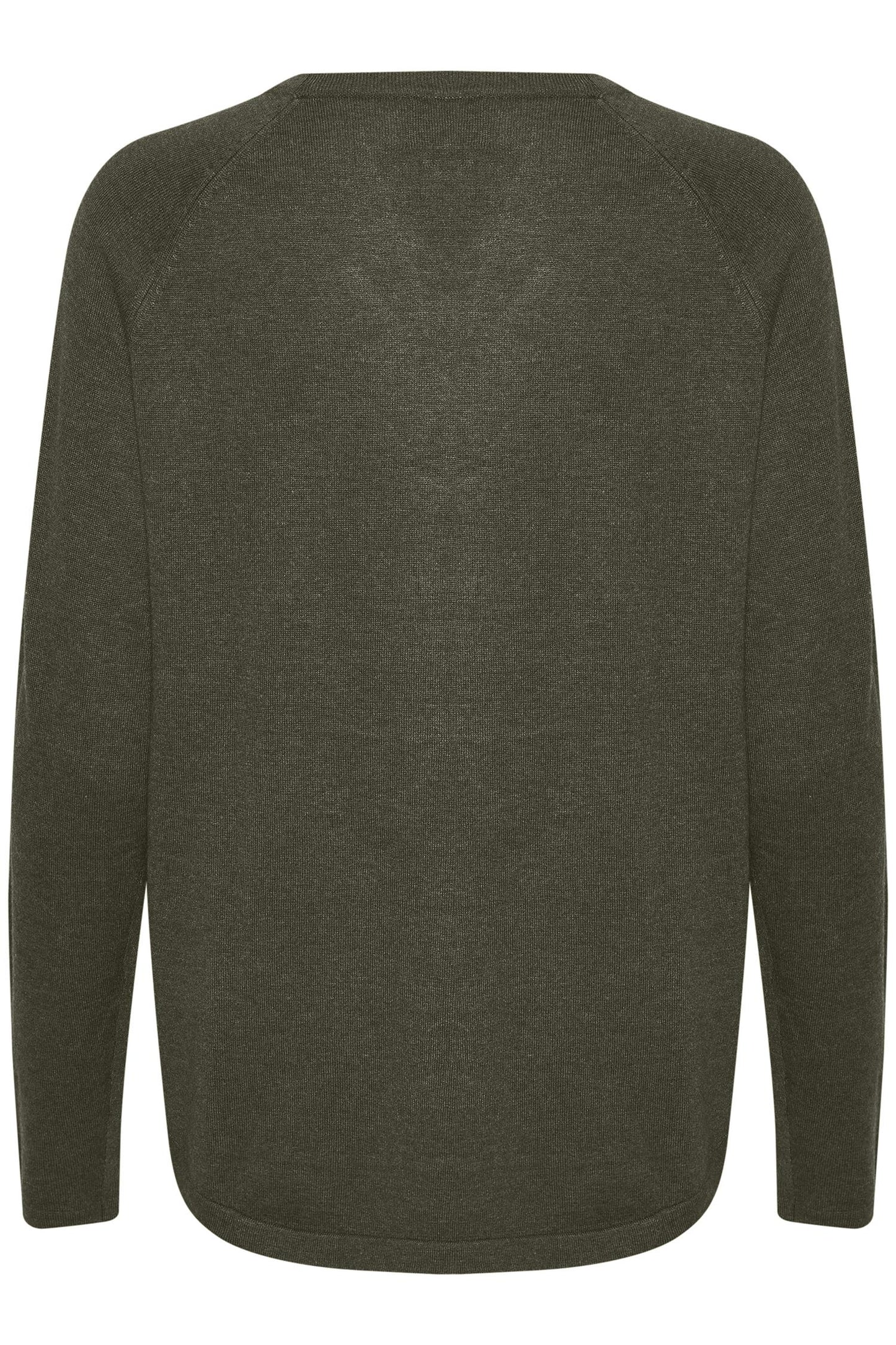 Culture AnneMarie Solid Jumper Olive Night Melange