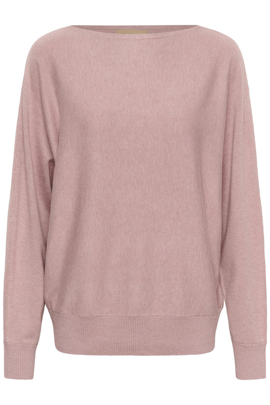 Culture AnneMarie Batwing Jumper Woodrose Melange