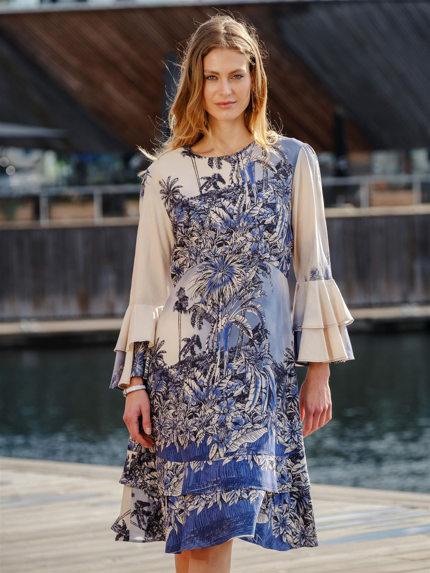 Ane Mone Ahloa Dress Shaded Blue