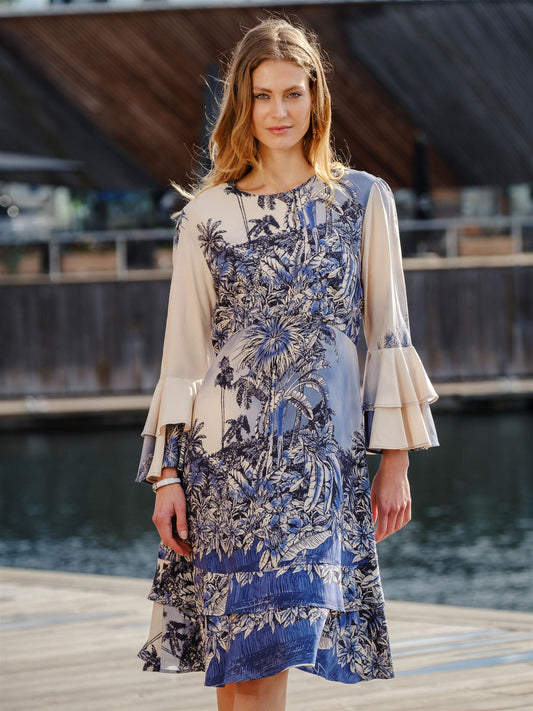 Ane Mone Ahloa Dress Shaded Blue