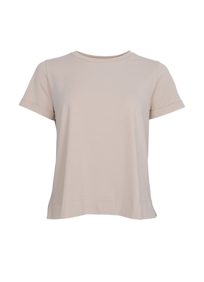 Black Colour May SS Tee Sand