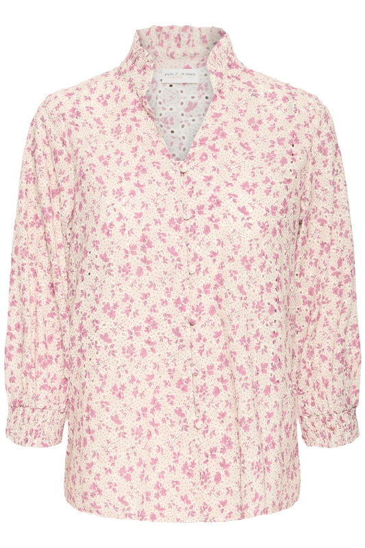 Pulz Dolores 3/4 SL Blouse Birch