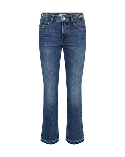 Mos Mosh Ashley Galleon Raw Jeans Blue