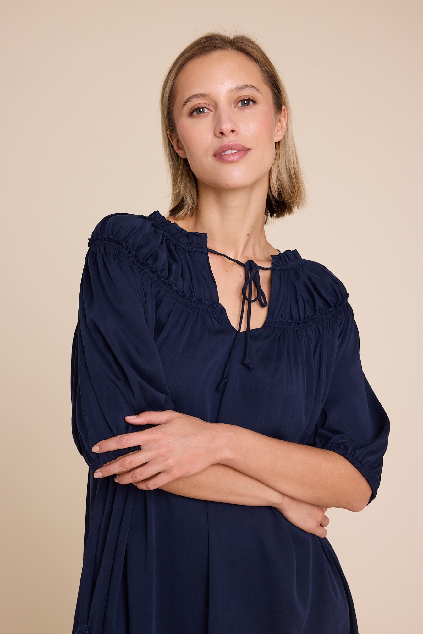 Line of Oslo Sammy Kjole Dark Blue