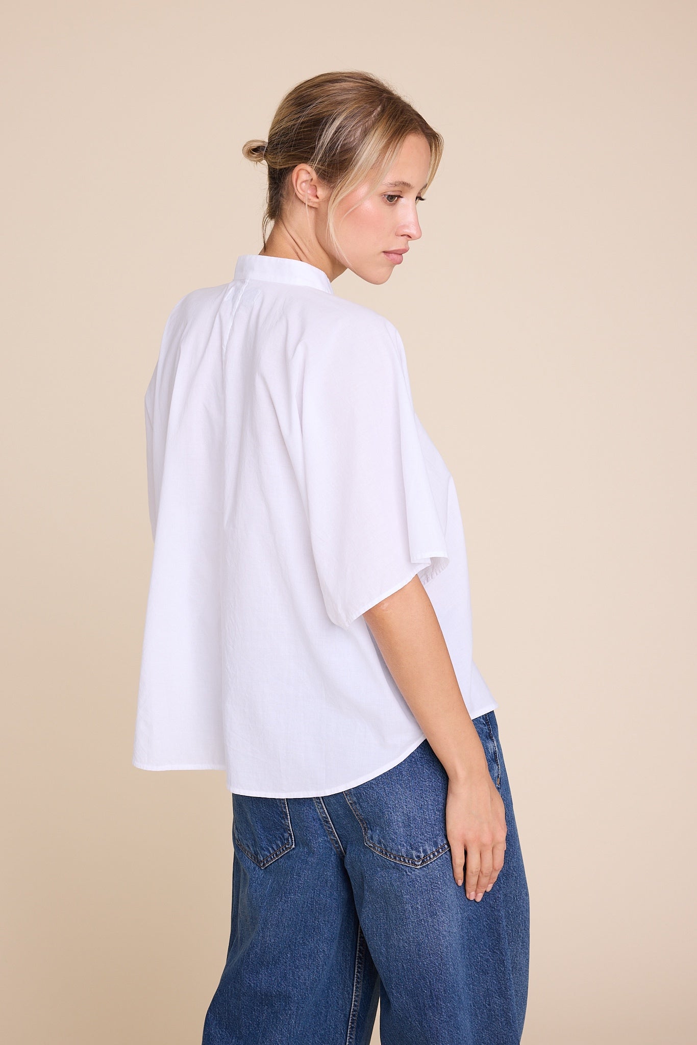Line of Oslo Ellie Cotton White