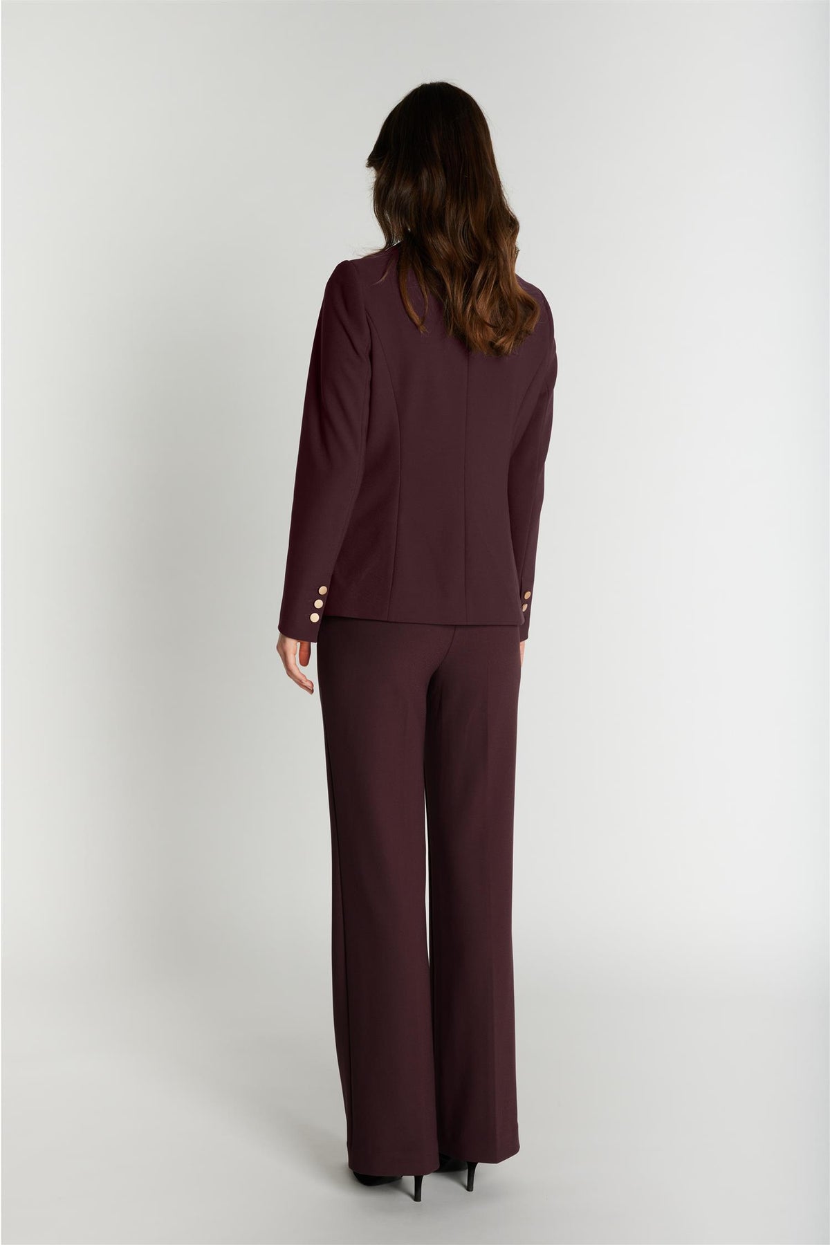 Rue de Femme Comfy Olana Wide Pants Merlot