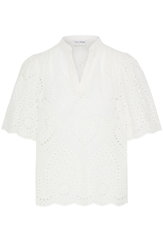 Pulz Cilja Blouse Cloud Dancer