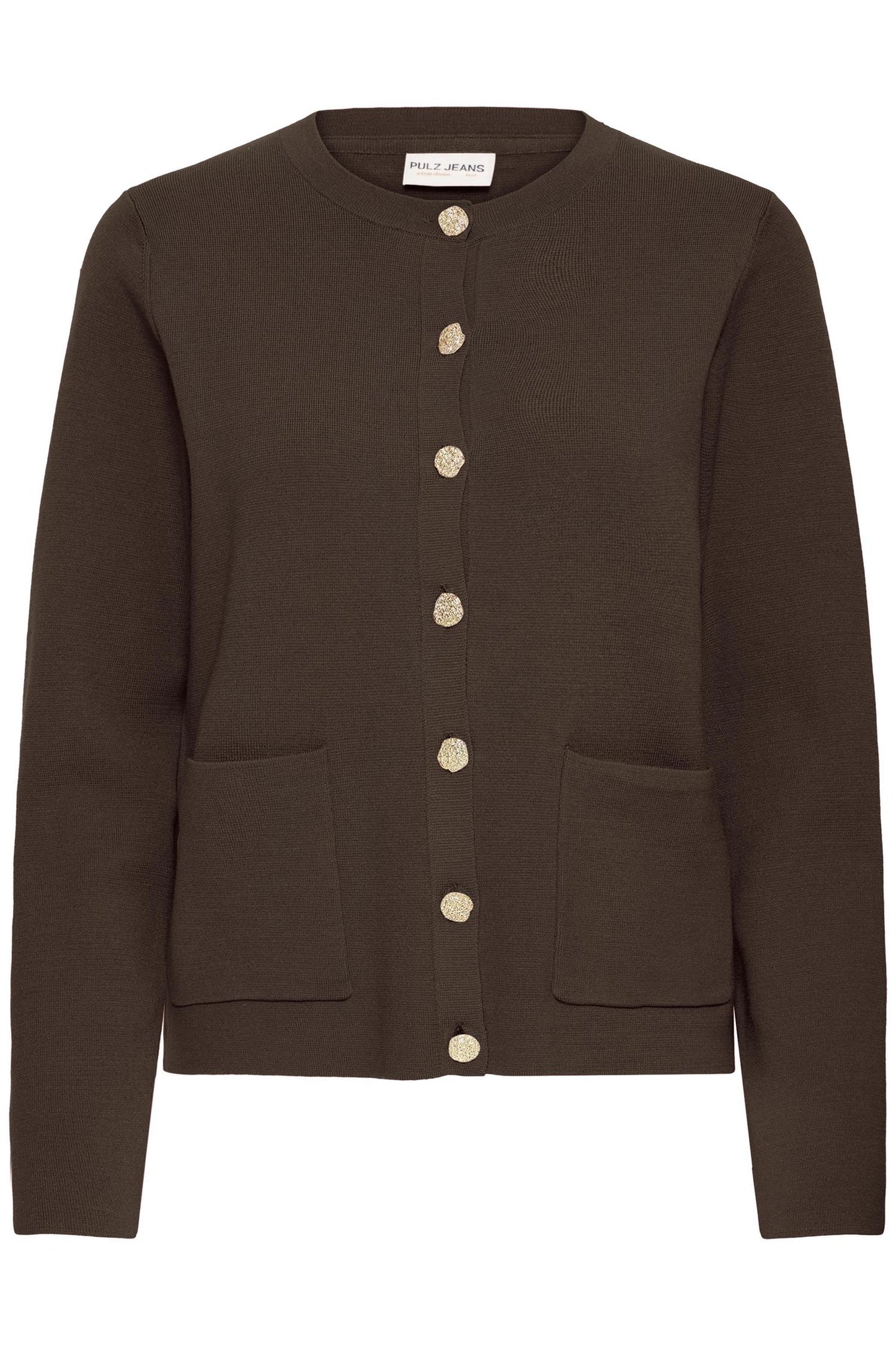 Pulz Sara Cardigan Espresso