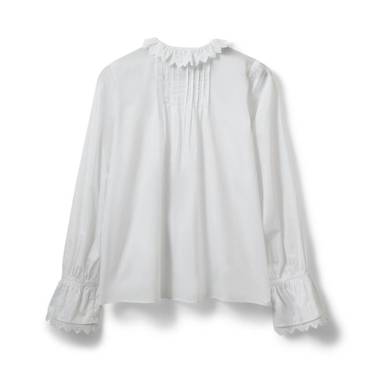 Sofie Schnoor Serena Embroidered Shirt Snow White