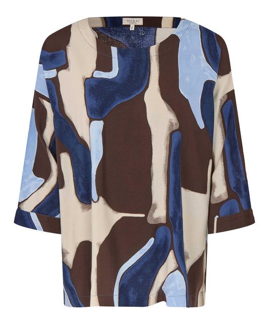 Masai Becca Top Navy Blazer