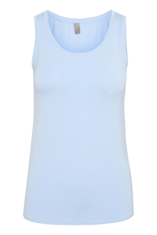 Culture Poppy Tank Top Cashmere Blue