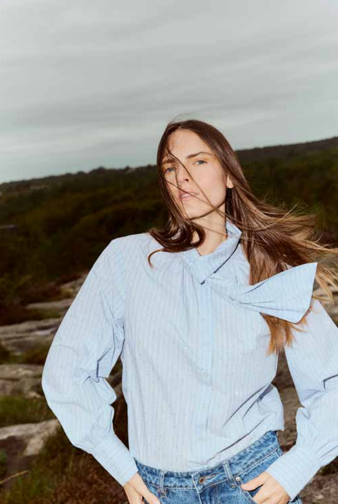 Katrin Uri Susan Blouse Light Blue