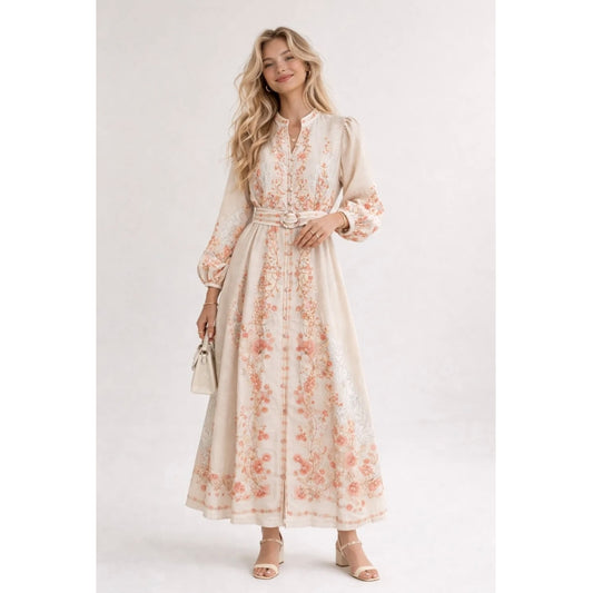 Lecoco Shana Dress Beige