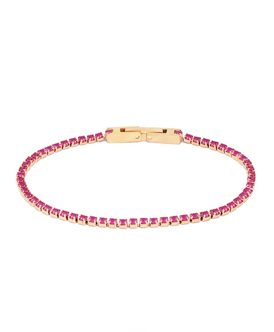 Farmhouse Camilla Øhrling Tennis Bracelet Hot Pink