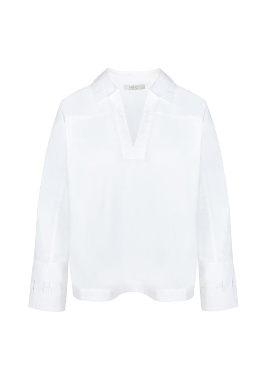 HÉST Miriam Shirt White Alyssum