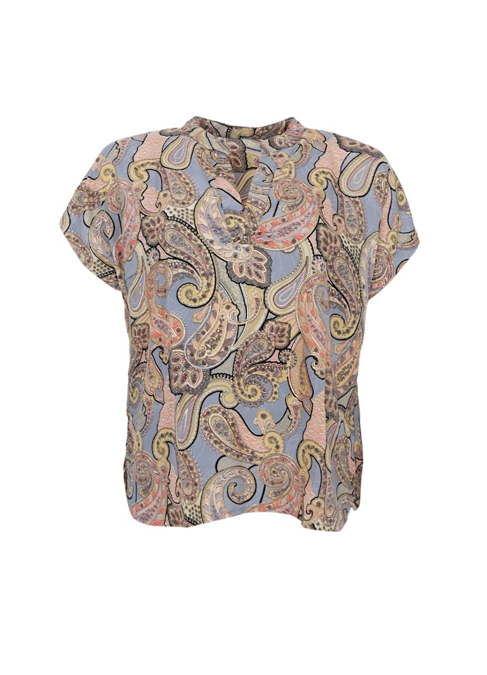 Black Colour Luna Andrea SS Top Paradise Sky