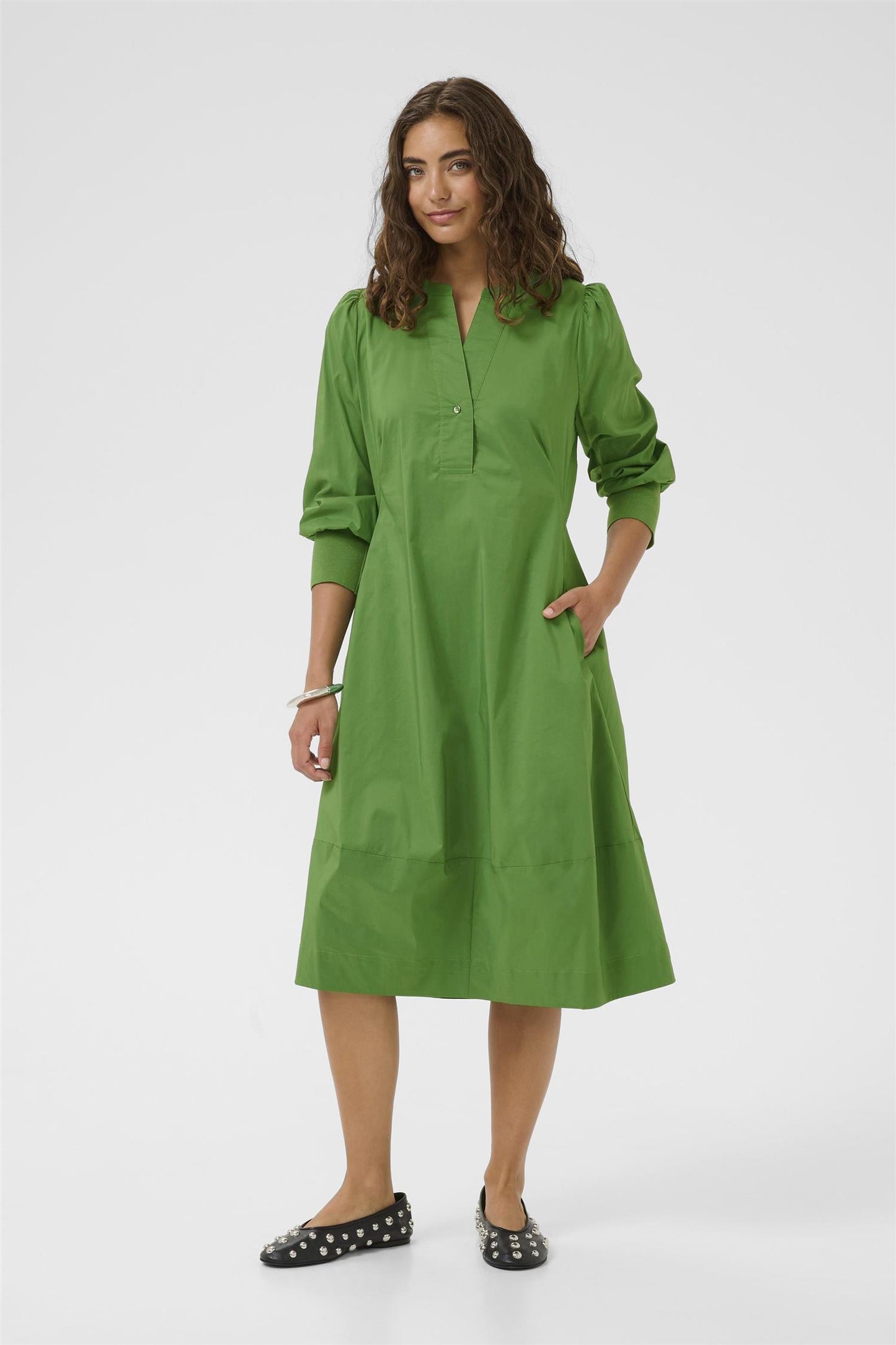 Culture Antoinett 3/4 Sleeve Dress Mint Green