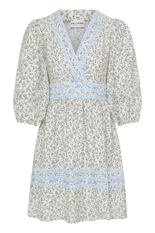 Pulz Conja Dress Short Egret