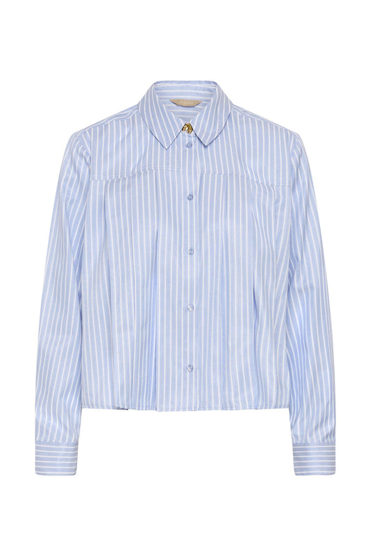 Culture Manga Shirt Blue/White Stripe