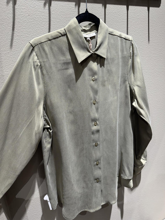 Amuse by Veslemøy Silkebluse Classic Olive