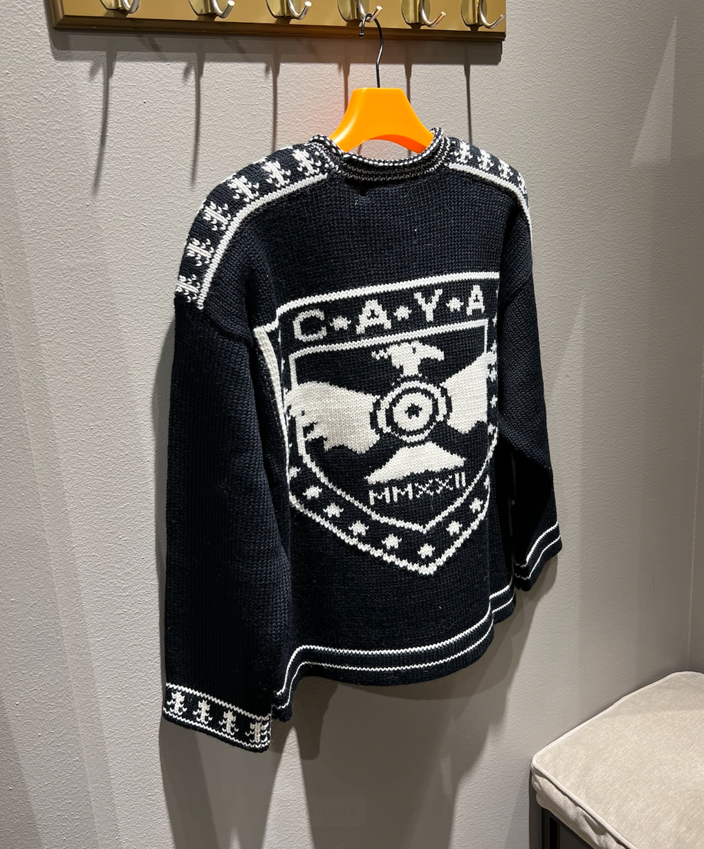 C.A.Y.A Cortina Sweater Black