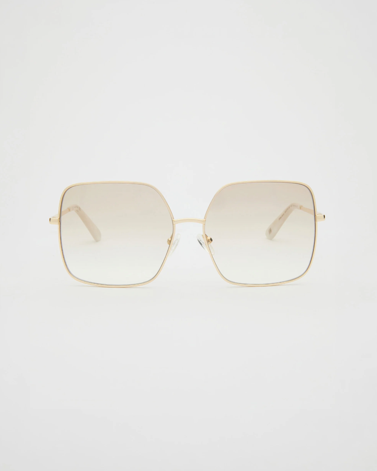 Glas Eyewear Billie Rimless Tinted Readers Gold
