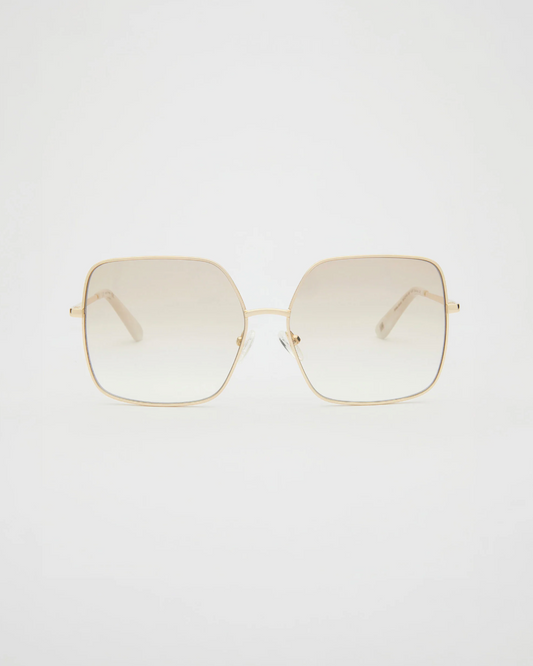 Glas Eyewear Billie Rimless Tinted Readers Gold