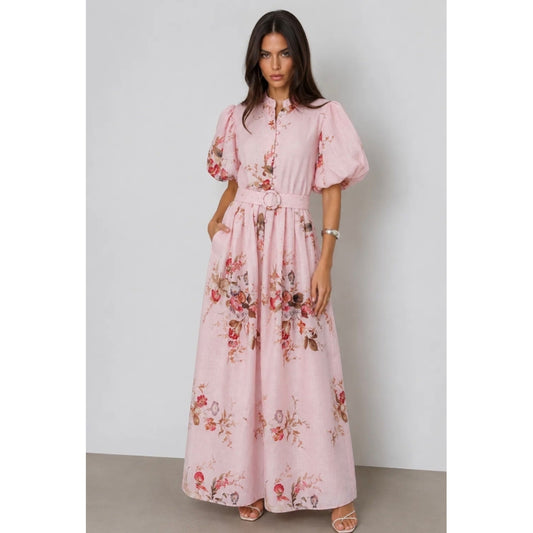 Lecoco Renee Dress Rose