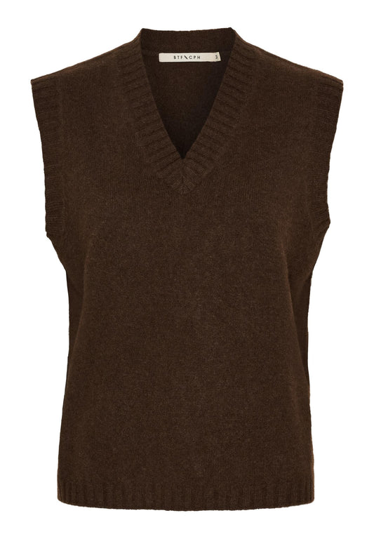 Notyz BTF Iris Yak Vest Brown