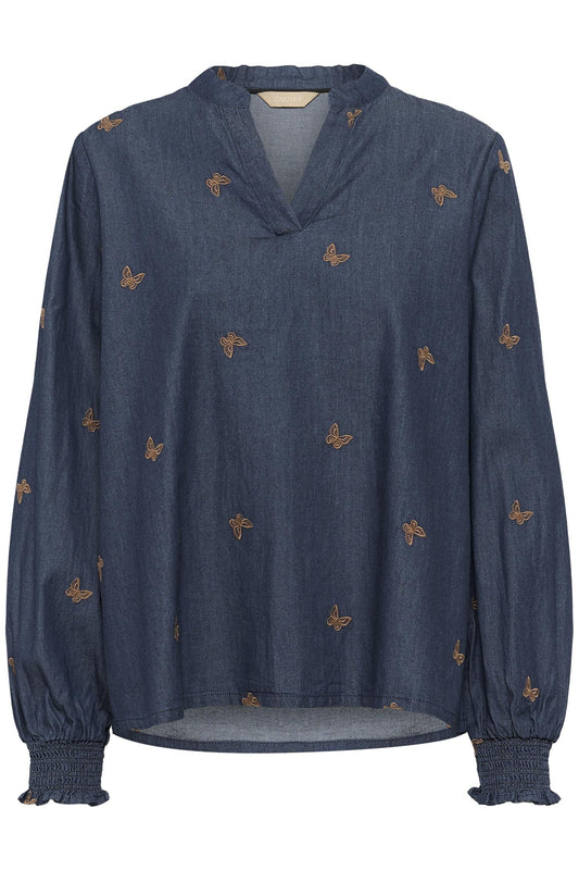 Culture Filipa Michelle Blouse Rinse Wash